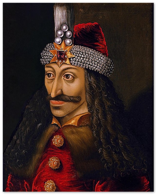 Vlad The Impaler Poster, Original Dracula - Vlad III Dracula - WallArtPrints4U