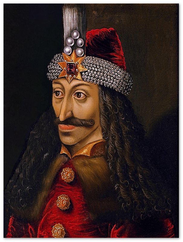 Vlad The Impaler Poster, Original Dracula - Vlad III Dracula - WallArtPrints4U