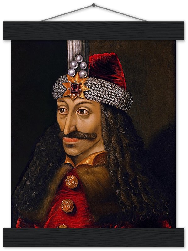 Vlad The Impaler Poster, Original Dracula - Vlad III Dracula - WallArtPrints4U