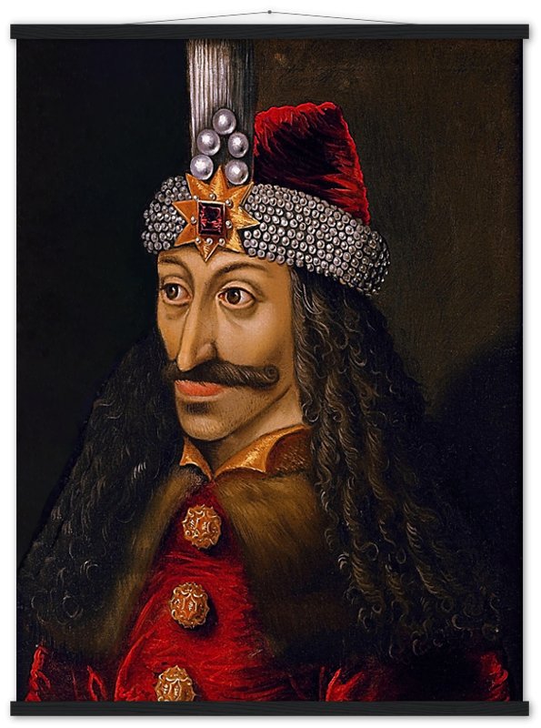 Vlad The Impaler Poster, Original Dracula - Vlad III Dracula - WallArtPrints4U