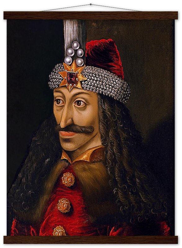 Vlad The Impaler Poster, Original Dracula - Vlad III Dracula - WallArtPrints4U