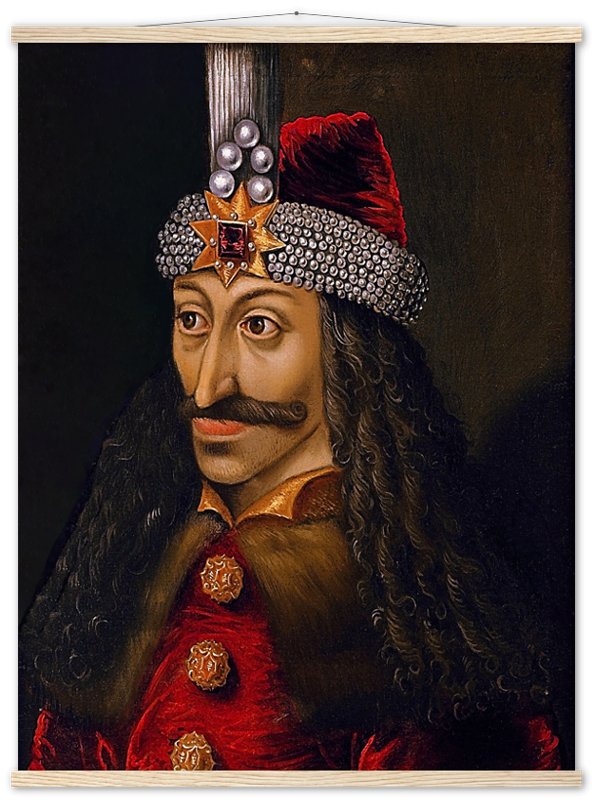 Vlad The Impaler Poster, Original Dracula - Vlad III Dracula - WallArtPrints4U