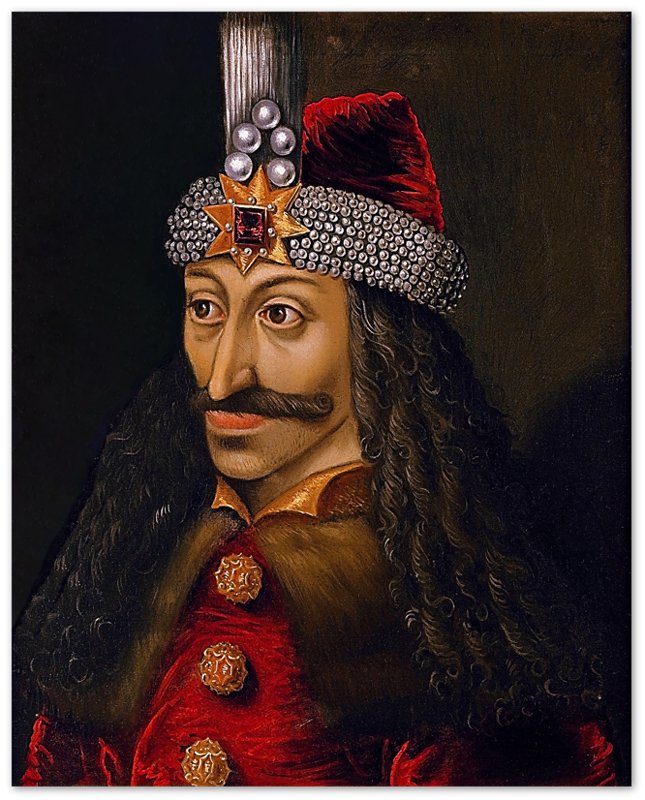 Vlad The Impaler Poster, Original Dracula - Vlad III Dracula - WallArtPrints4U