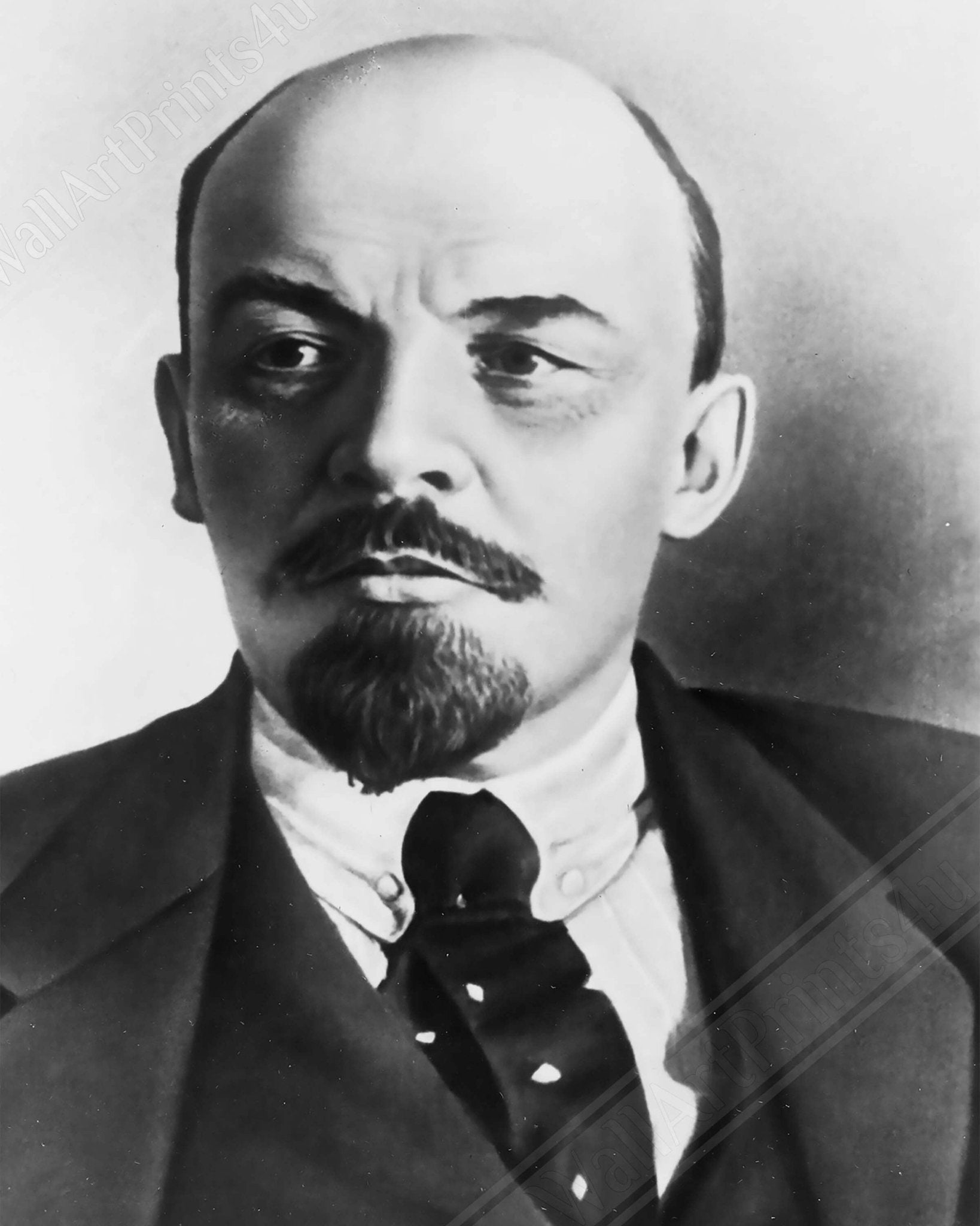 Vladimir Lenin Canvas, Ordered Murder Of Tsar, Vintage Photo Vladimir Lenin Canvas Print, Russian Revolutionary - WallArtPrints4U