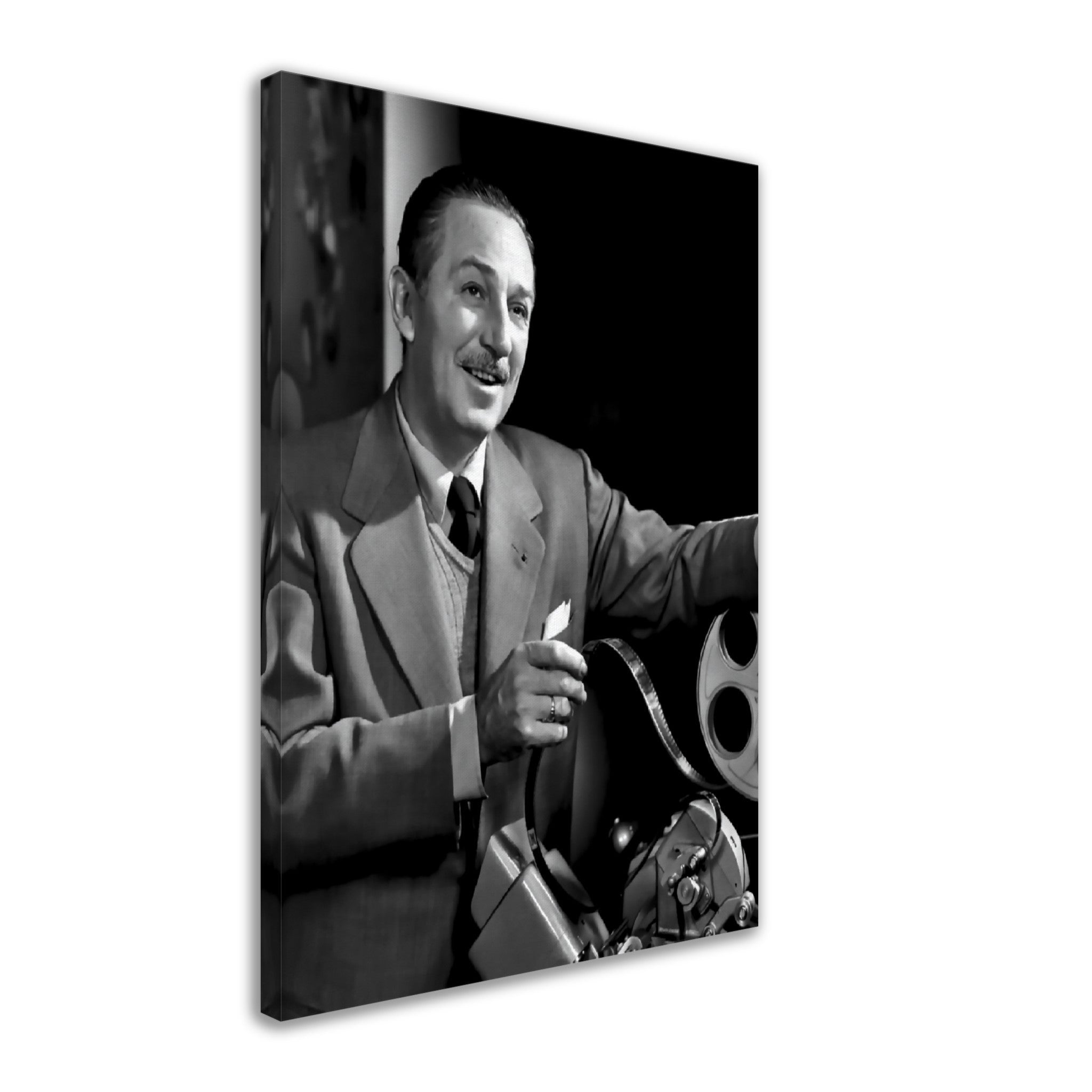 Walt Disney Canvas, Vintage Photo - Iconic Walt Disney Canvas Print - WallArtPrints4U