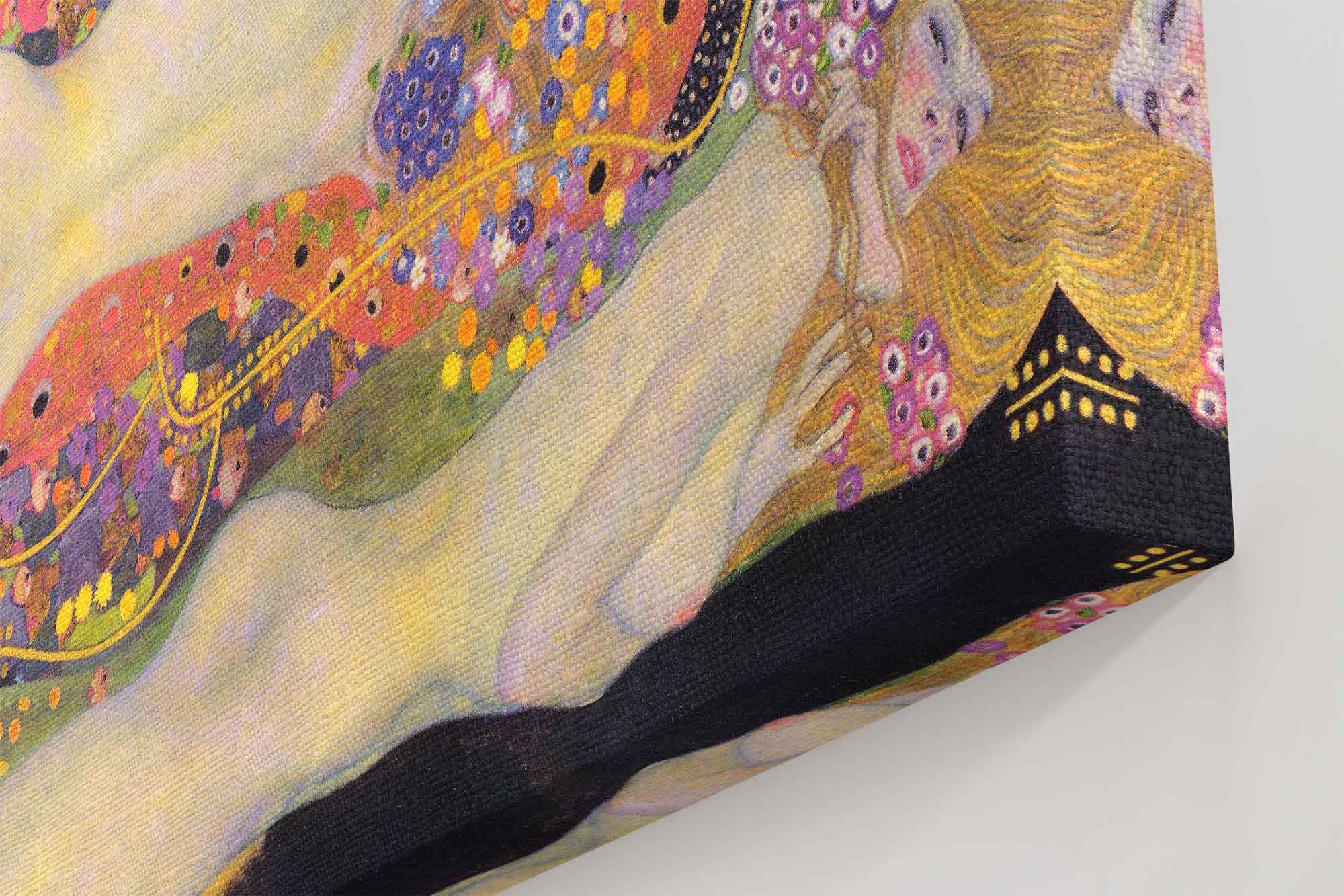 Water Serpents Canvas, Gustav Klimt - Water Serpents Ii Canvas Print 1907 - WallArtPrints4U