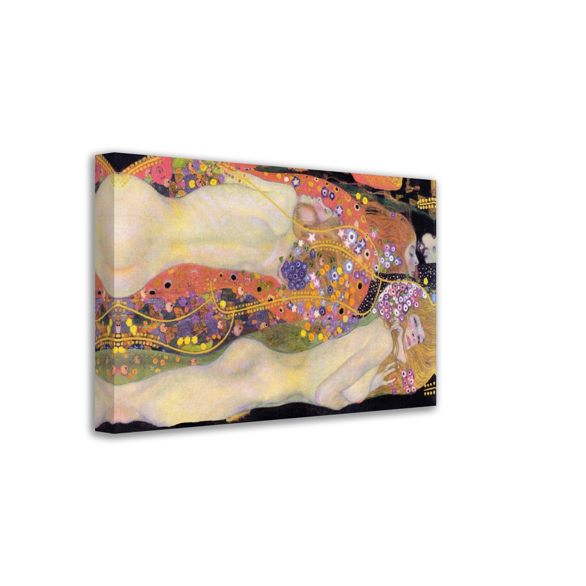 Water Serpents Canvas, Gustav Klimt - Water Serpents Ii Canvas Print 1907 - WallArtPrints4U