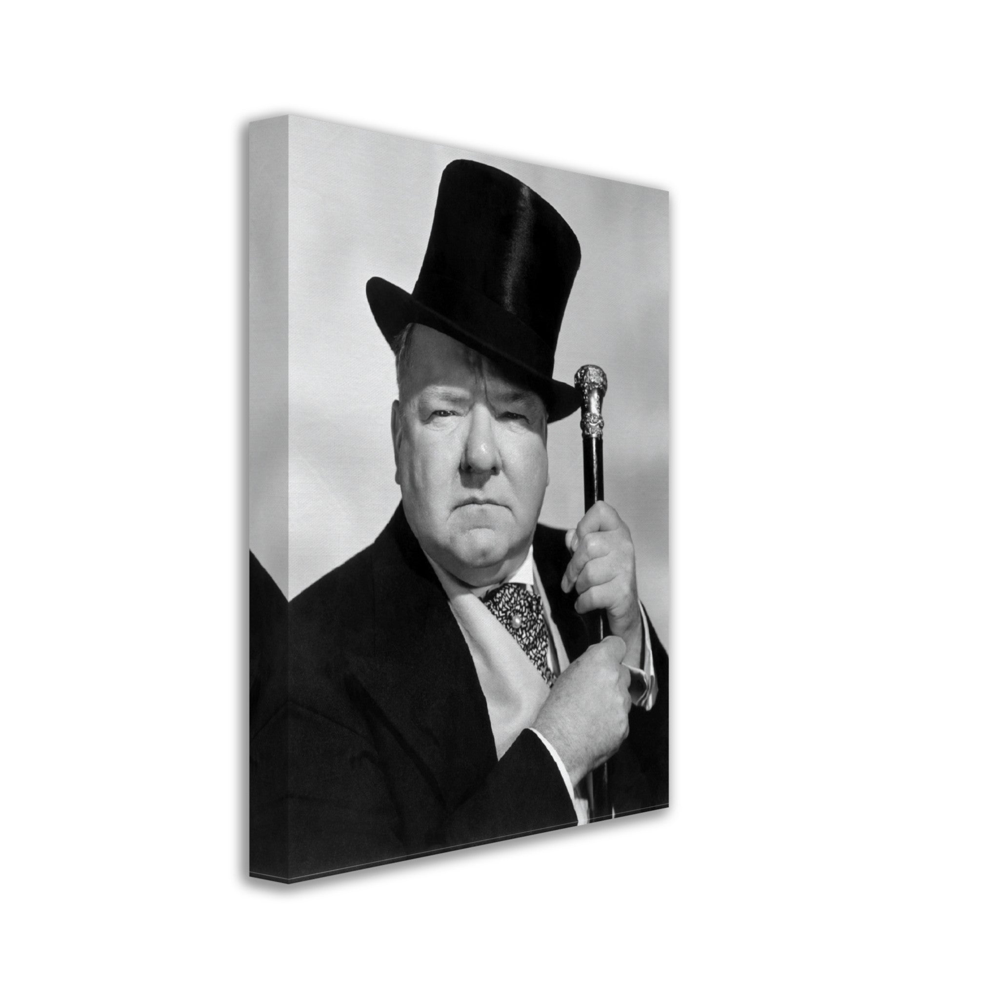 Wc Fields Canvas, American Comedian , Juggler, Vintage Photo, Wc Fields Canvas Print, Silver Screen Star - WallArtPrints4U