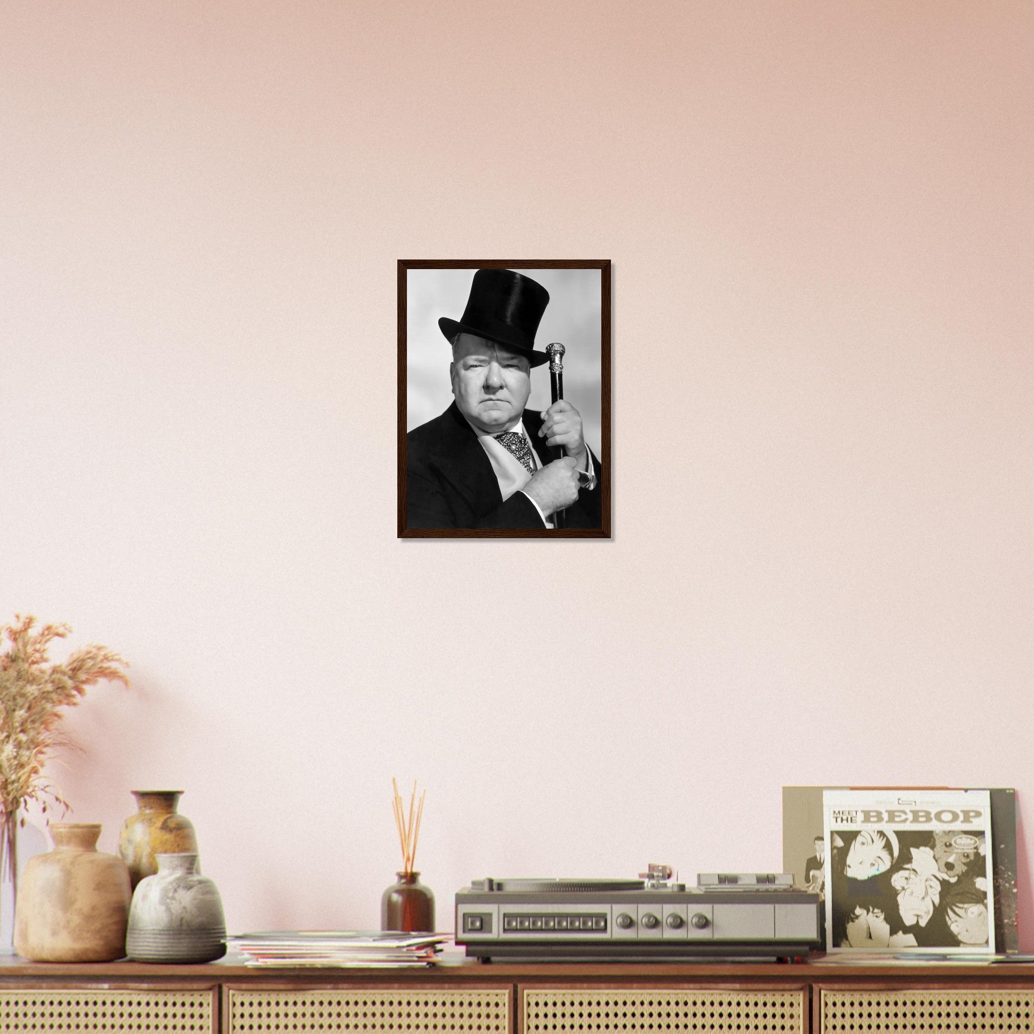 Wc Fields Framed, American Comedian , Juggler, Vintage Photo, Wc Fields Framed Print, Silver Screen Star UK, EU USA Domestic Shipping - WallArtPrints4U