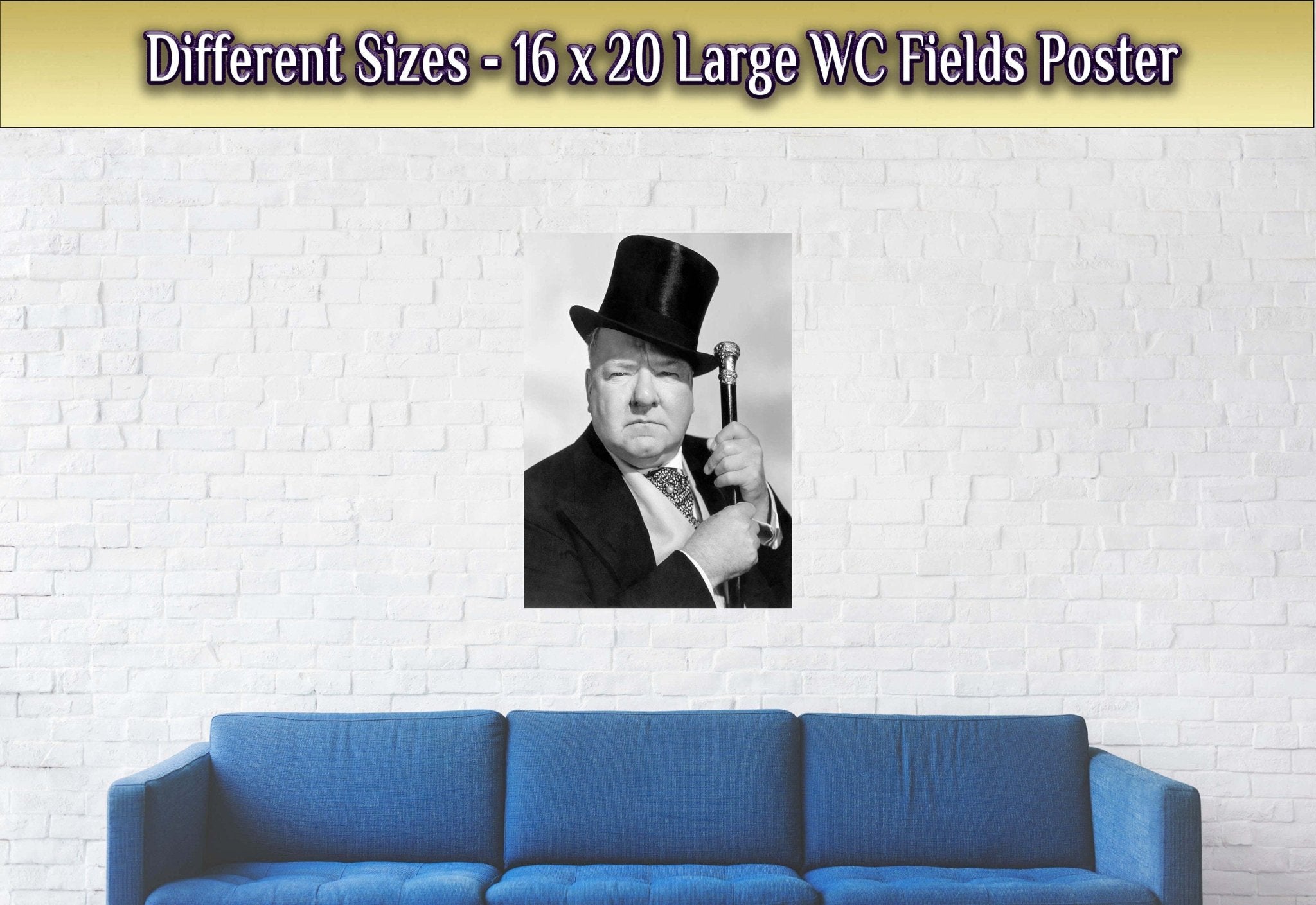 Wc Fields Poster, American Comedian , Juggler, Vintage Photo, Wc Fields Print, Silver Screen Star - WallArtPrints4U
