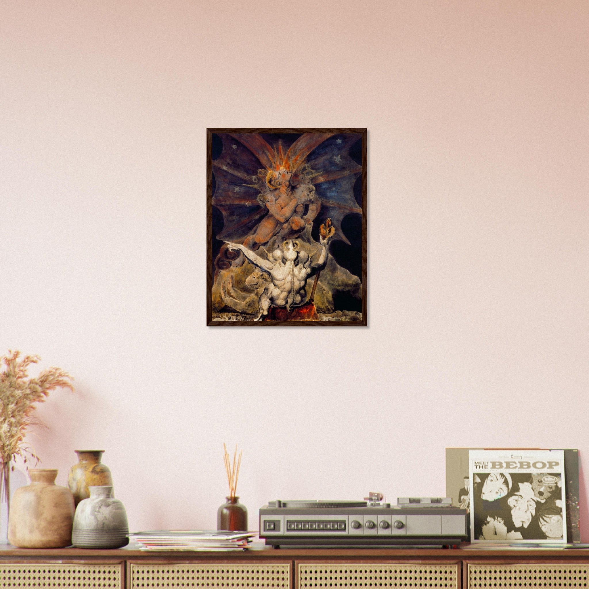 William Blake Framed, The Number Of The Beast Is 666, End Of Times Framed - WallArtPrints4U