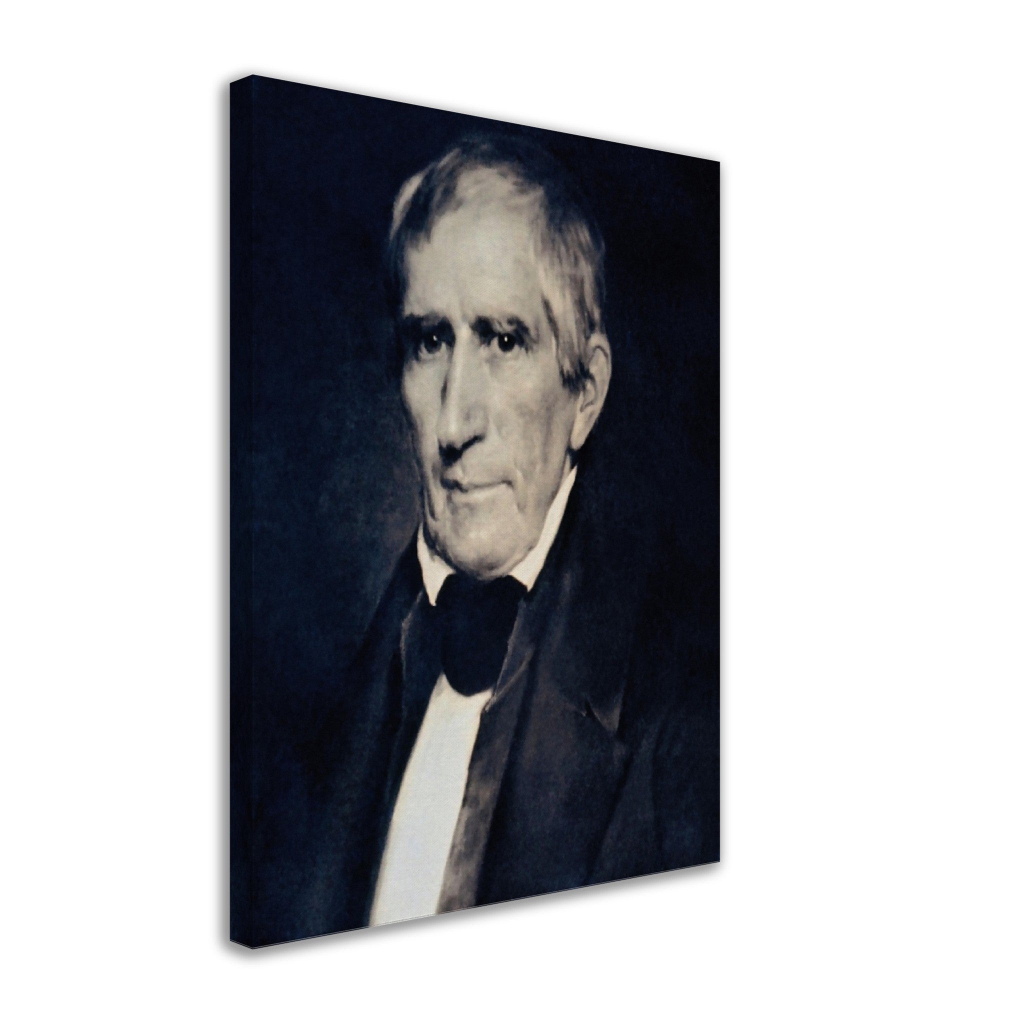 William Harrison Canvas, 9th President Of Usa, Vintage Portrait - William Harrison Canvas Print - WallArtPrints4U