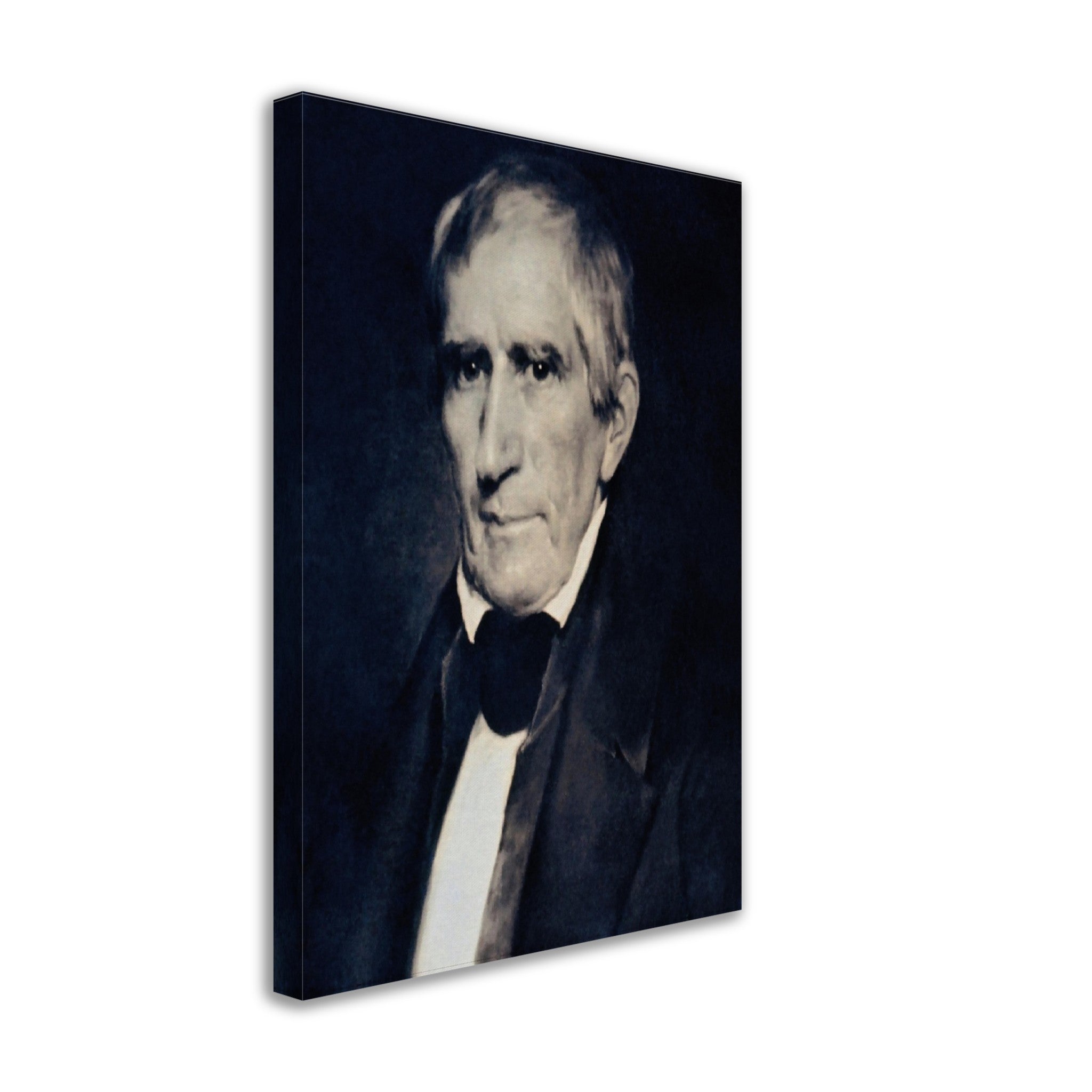 William Harrison Canvas, 9th President Of Usa, Vintage Portrait - William Harrison Canvas Print - WallArtPrints4U