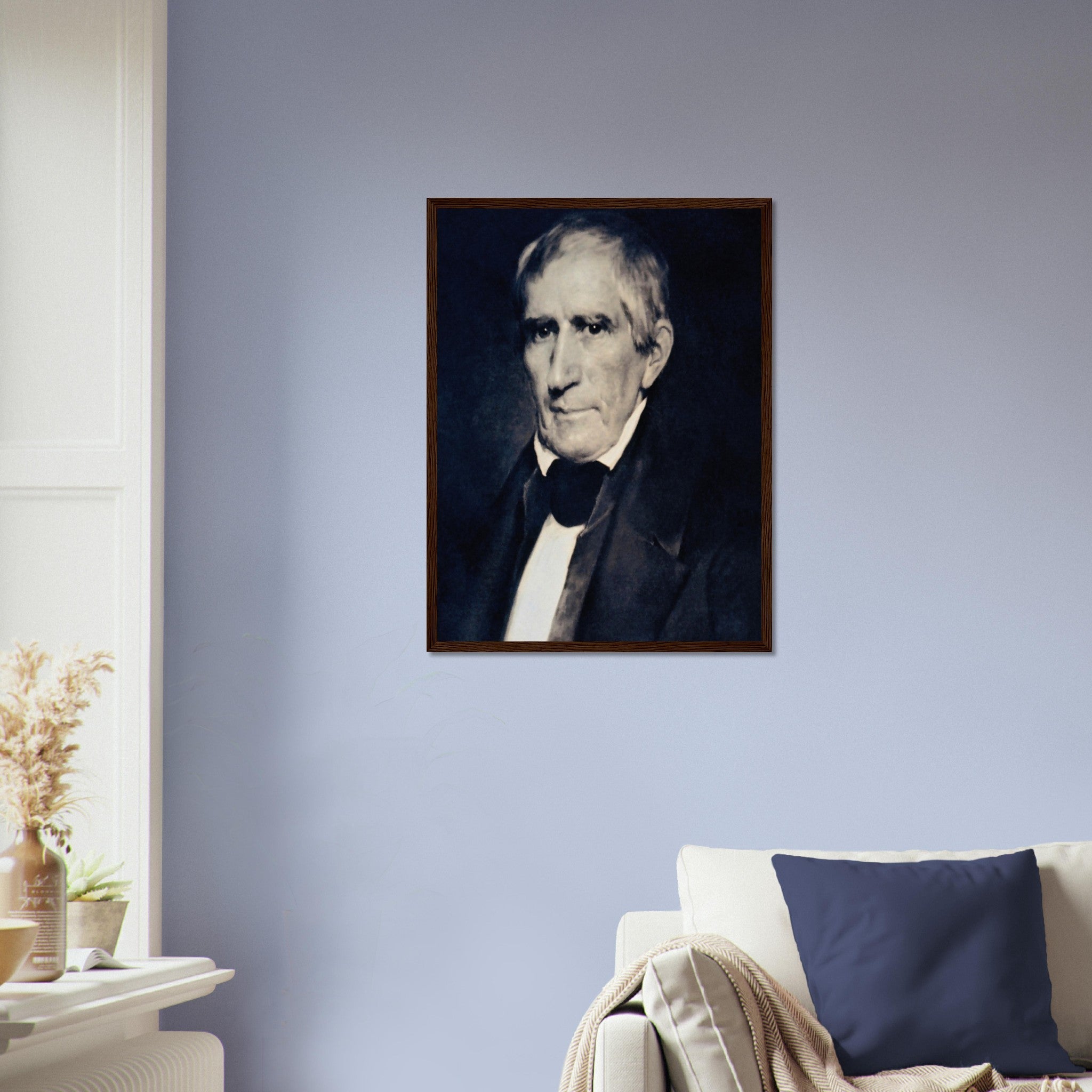 William Harrison Framed, 9th President Of Usa, Vintage Portrait - William Harrison Framed Print UK, EU USA Domestic Shipping - WallArtPrints4U