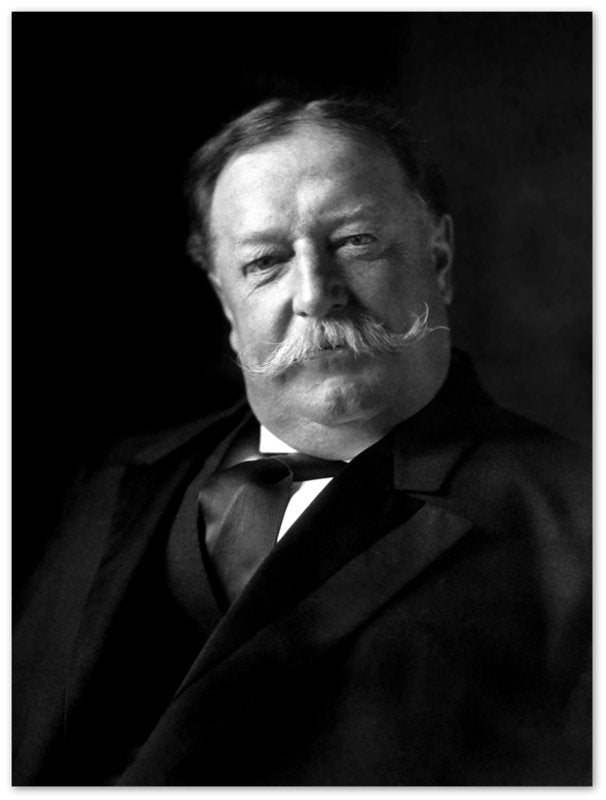 William Taft Poster, 27th President Of Usa, Vintage Photo Portrait - William Taft Print - WallArtPrints4U