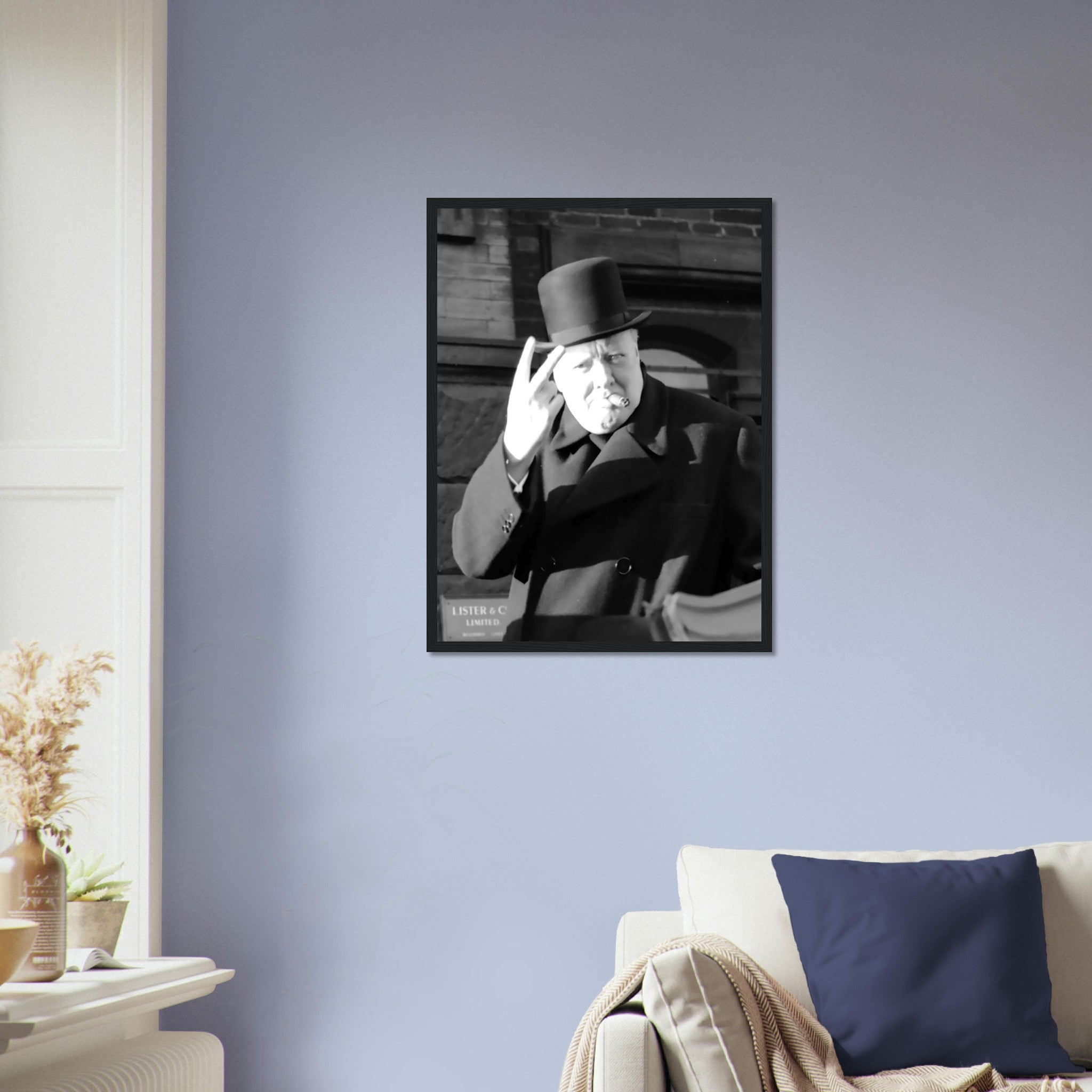 Ve Jour Winston Churchill V pour Victoire Carton Découpe 185cm avec Ve Jour Winston Churchill V pour Victoire Carton Découpe 185cm avec