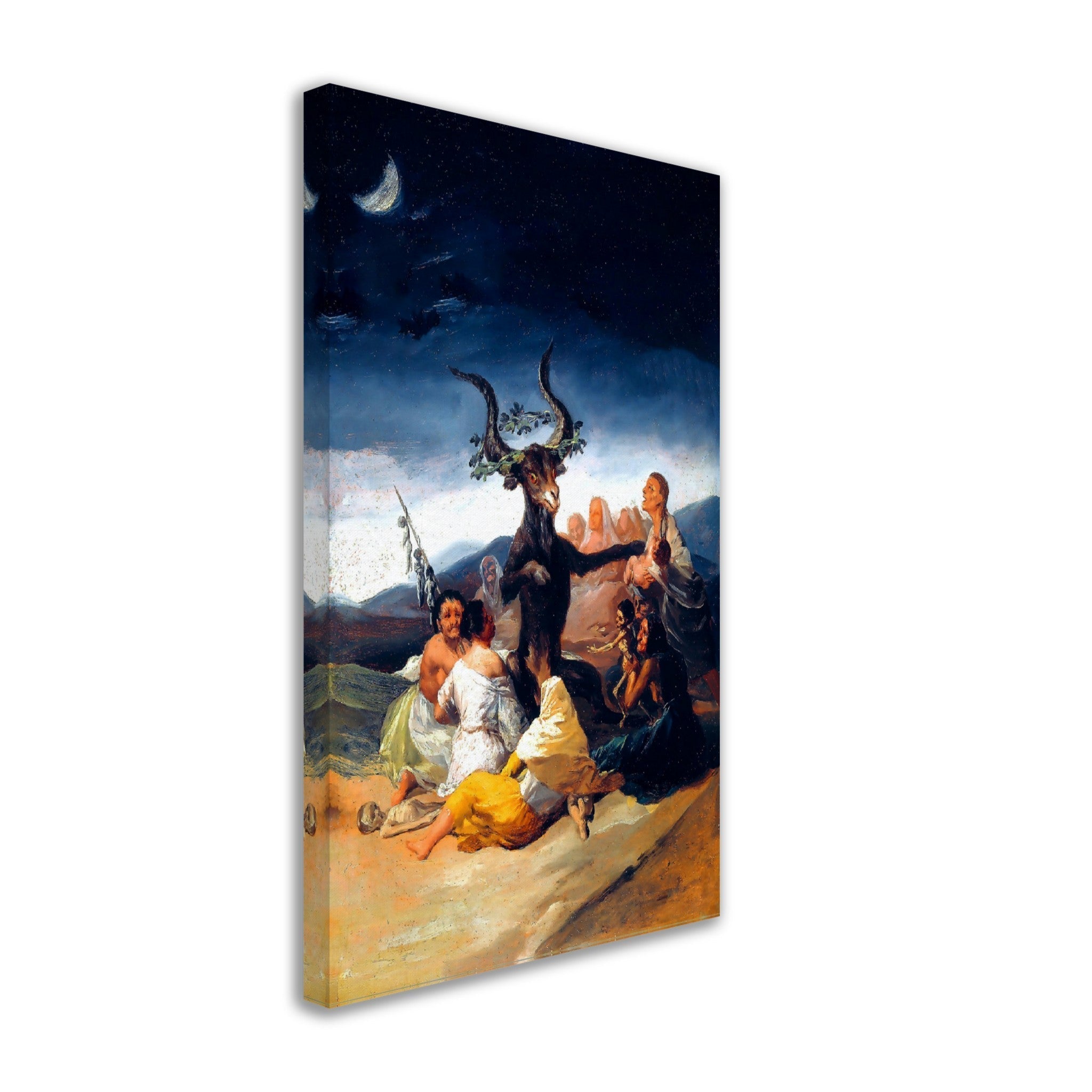 Witches Sabbath Canvas - Francisco Goya - Witches Sabbath Canvas Print - WallArtPrints4U