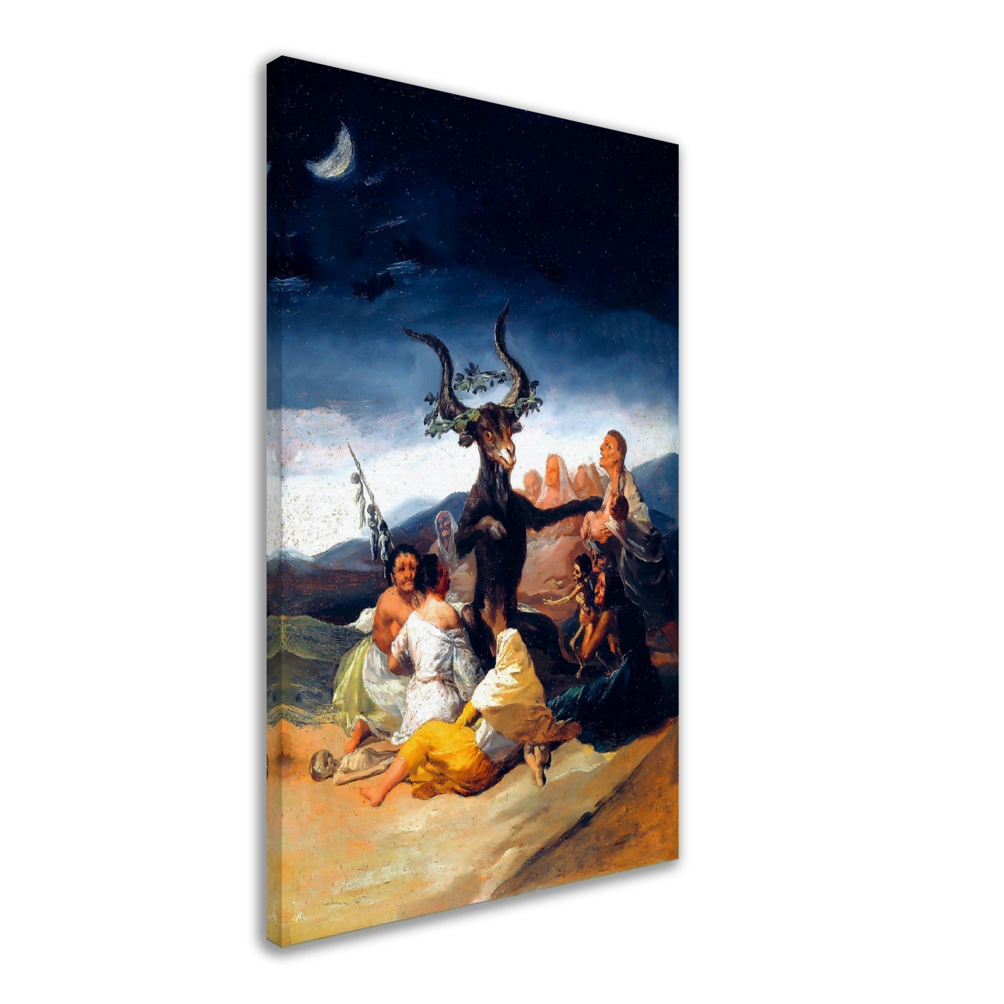 Witches Sabbath Canvas - Francisco Goya - Witches Sabbath Canvas Print - WallArtPrints4U