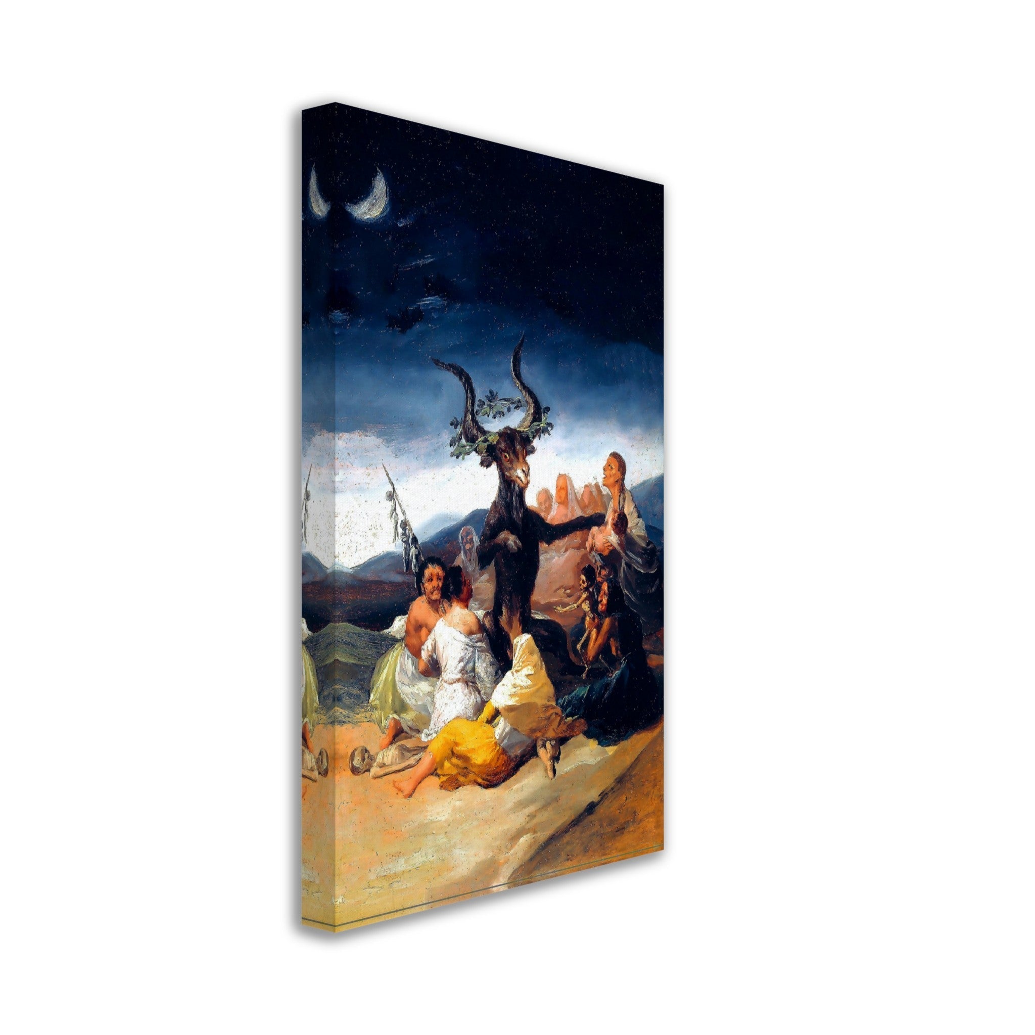 Witches Sabbath Canvas - Francisco Goya - Witches Sabbath Canvas Print - WallArtPrints4U