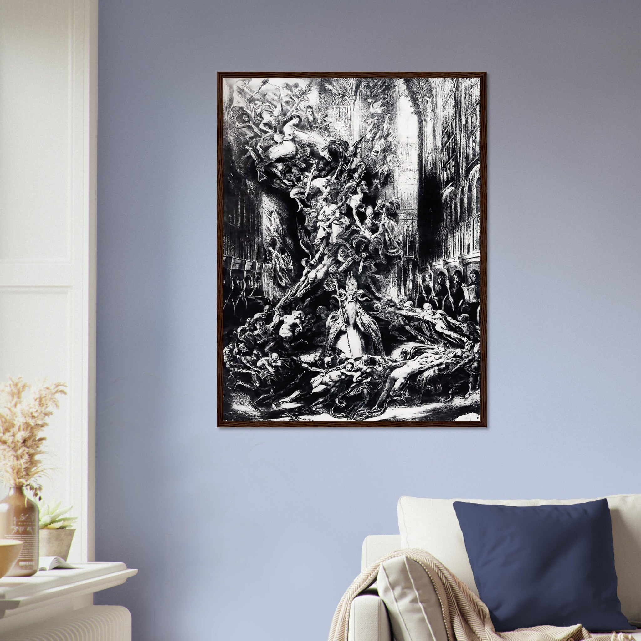 Witches Sabbath Framed - Louis Boulanger - The Round Of The Sabbath - Witches Sabbath - WallArtPrints4U