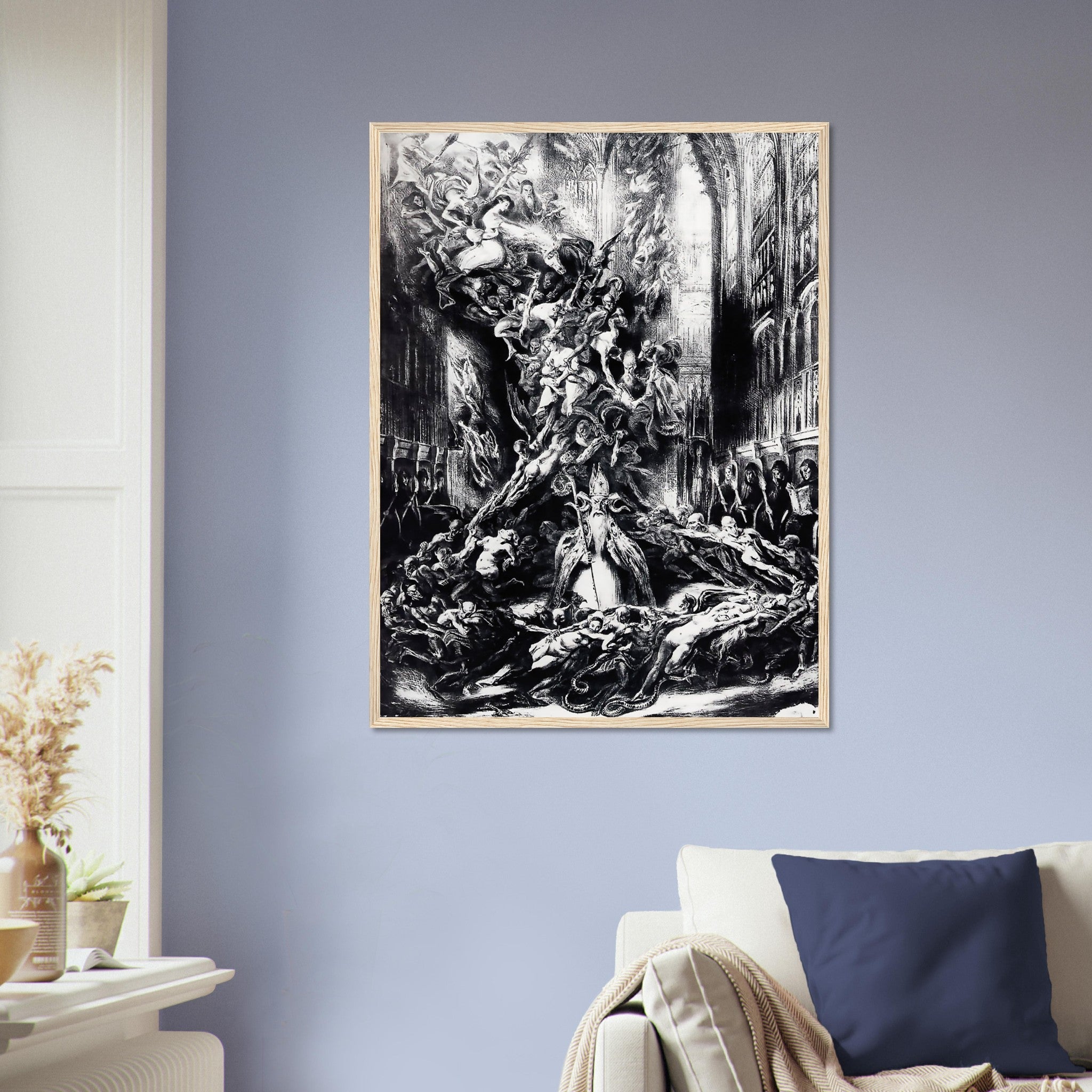 Witches Sabbath Framed - Louis Boulanger - The Round Of The Sabbath - Witches Sabbath - WallArtPrints4U