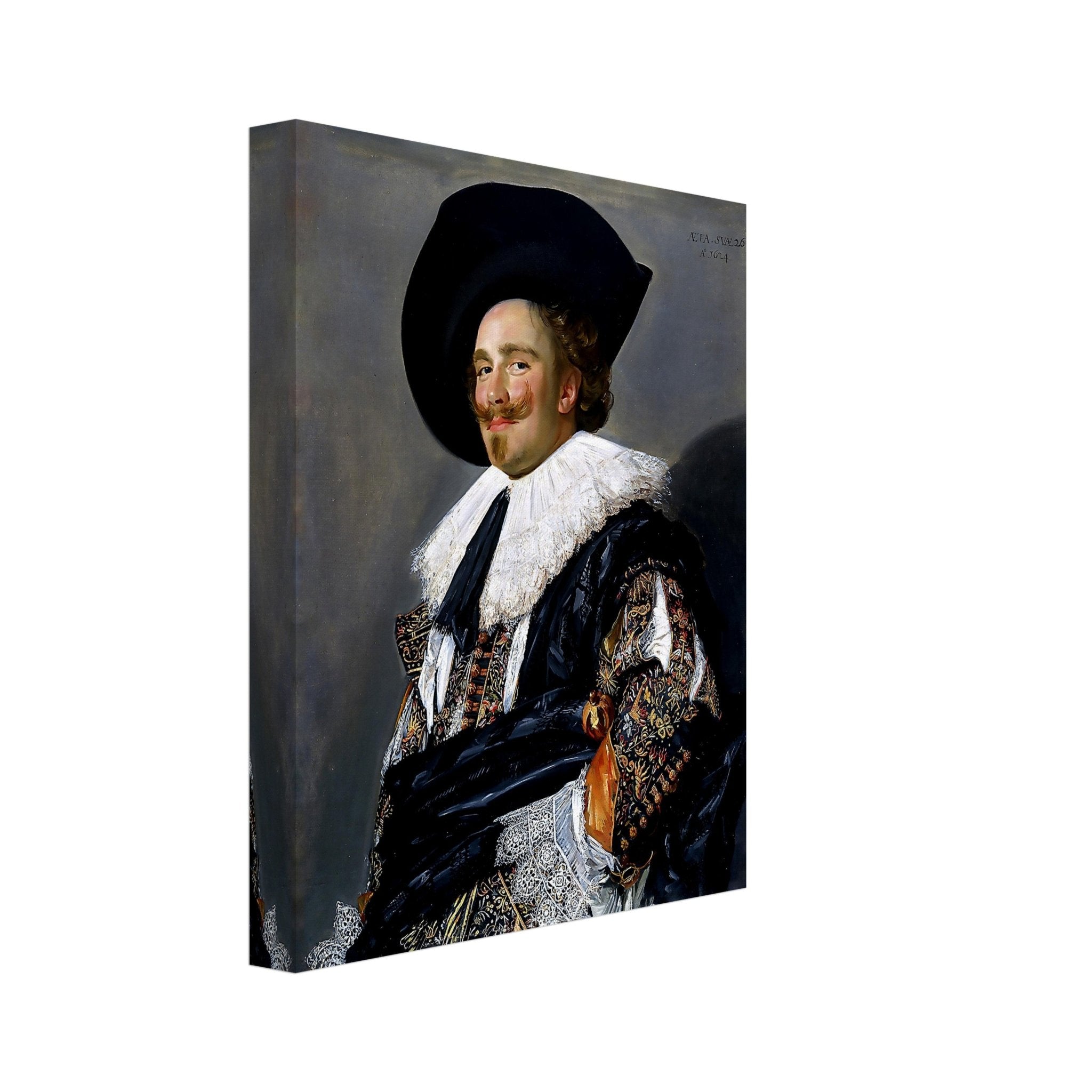 You As The Laughing Cavalier Custom Canvas Print, Your Picture In Laughing Cavalier Canvas. - WallArtPrints4U